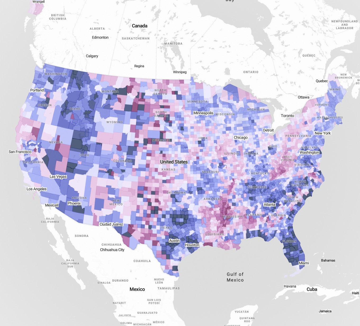 Notable trends in the 2024 ACS data release