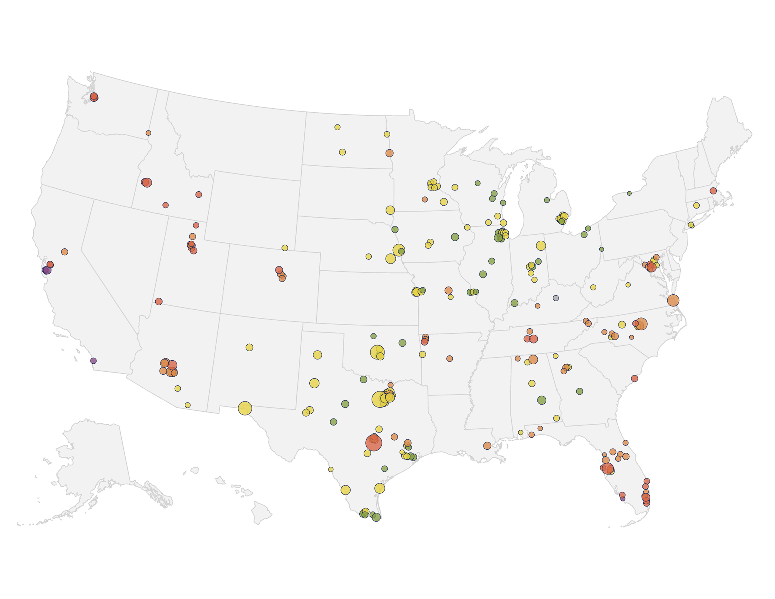 Housing supply need for the U.S. News 250 Best Places to Live